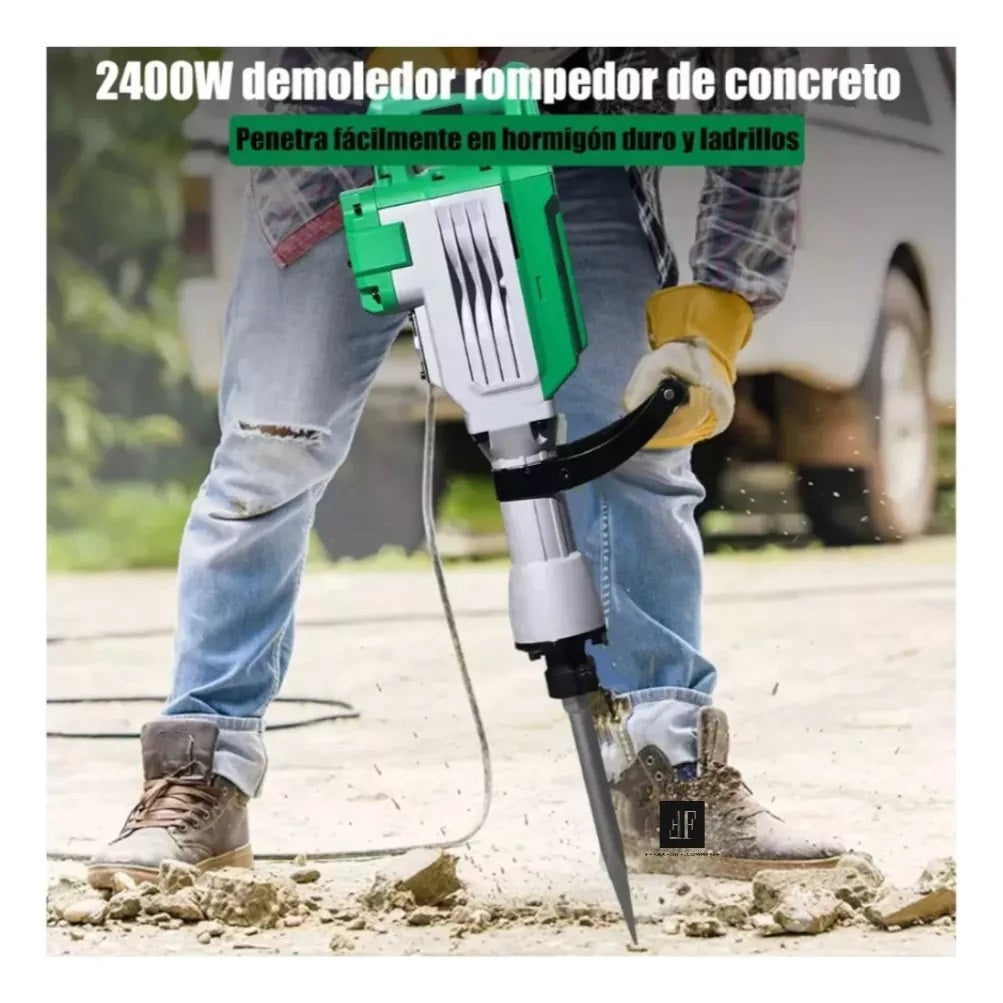 Moledor Rompedor Concreto Martillo Shawty Cincel Cango 2400w